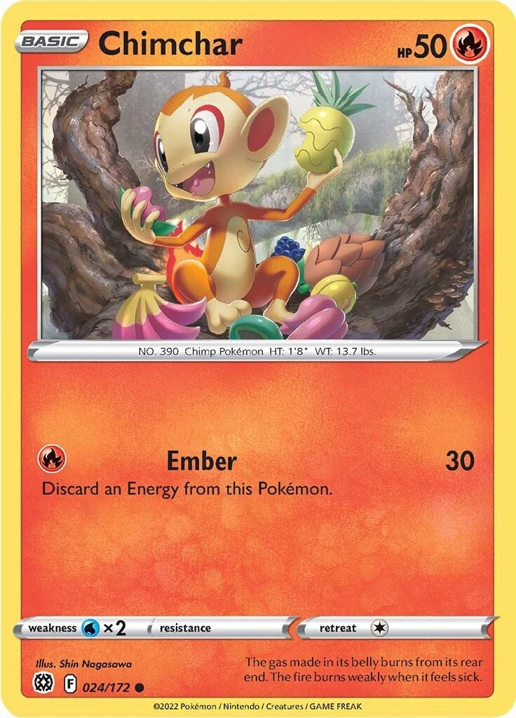 Chimchar (024/172) (SWSH09)