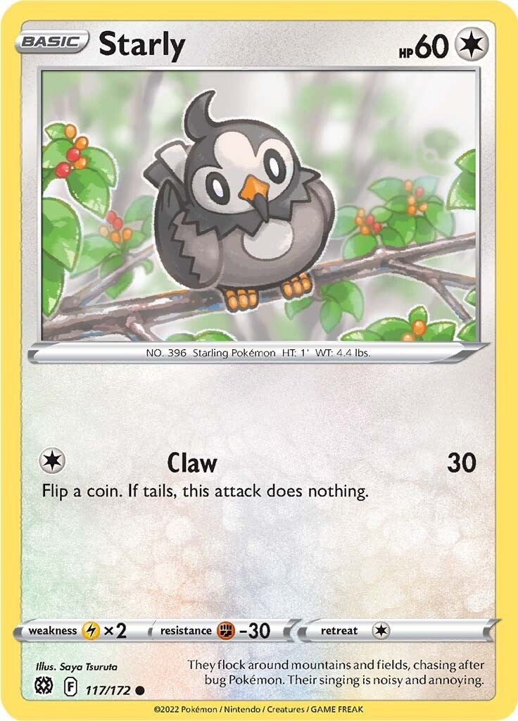 Starly (117/172) (SWSH09)