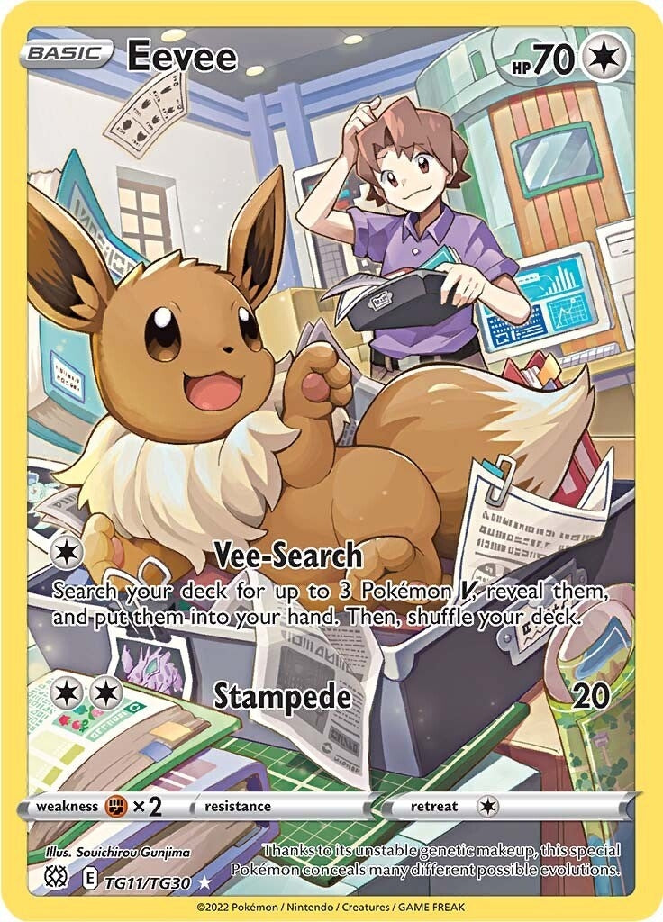 Eevee - EVOLI - FRENCH (TG11/TG30) (SWSH09:TG)