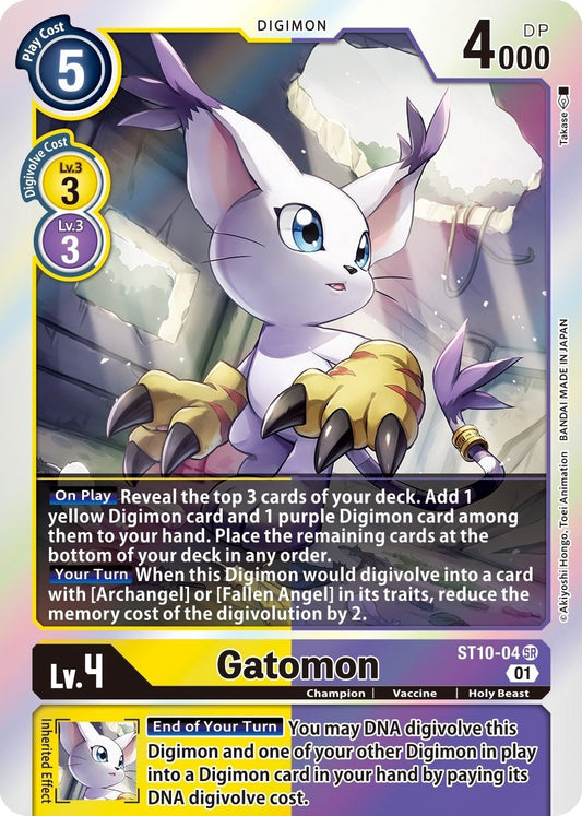 Gatomon (ST10-04 SR) (ST-10)
