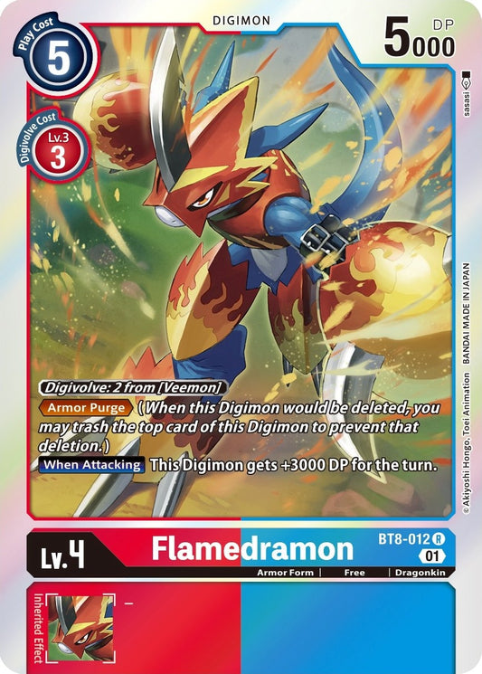Flamedramon (BT8-012 R) (BT08)