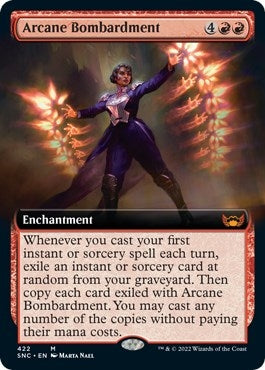 Arcane Bombardment (Extended Art) (422) (SNC)