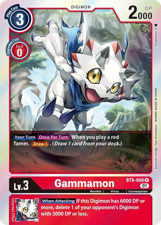 Gammamon (BT8-008 R) (BT08)