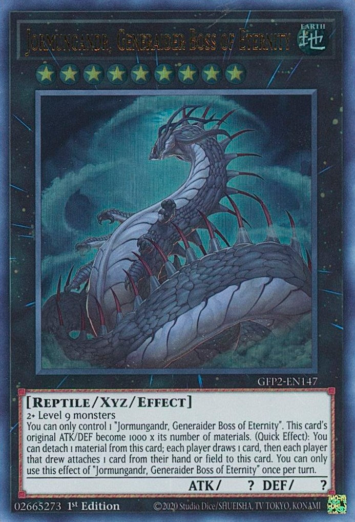 Jormungandr, Generaider Boss of Eternity (GFP2-EN147) (GFP2)