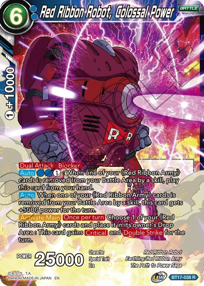 Red Ribbon Robot, Colossal Power (BT17-038) (Ultimate Squad) (DBS-B17)
