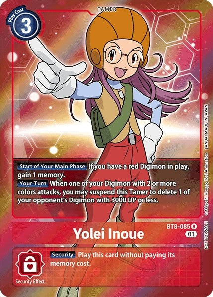 Yolei Inoue (Box Topper) (BT8-085 R) (BT08)