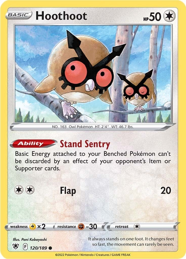 Hoothoot (120/189) (SWSH10)