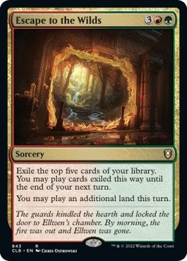 Escape to the Wilds (843) (CLB)