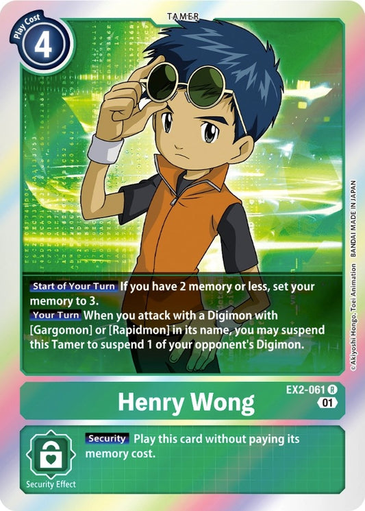 Henry Wong (EX2-061 R) (EX02)