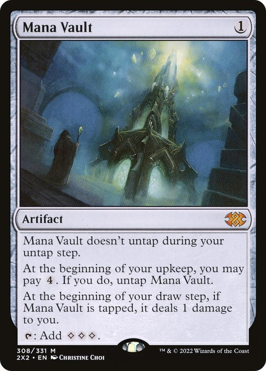 Mana Vault (308) (Double Masters 2022) (2X2)