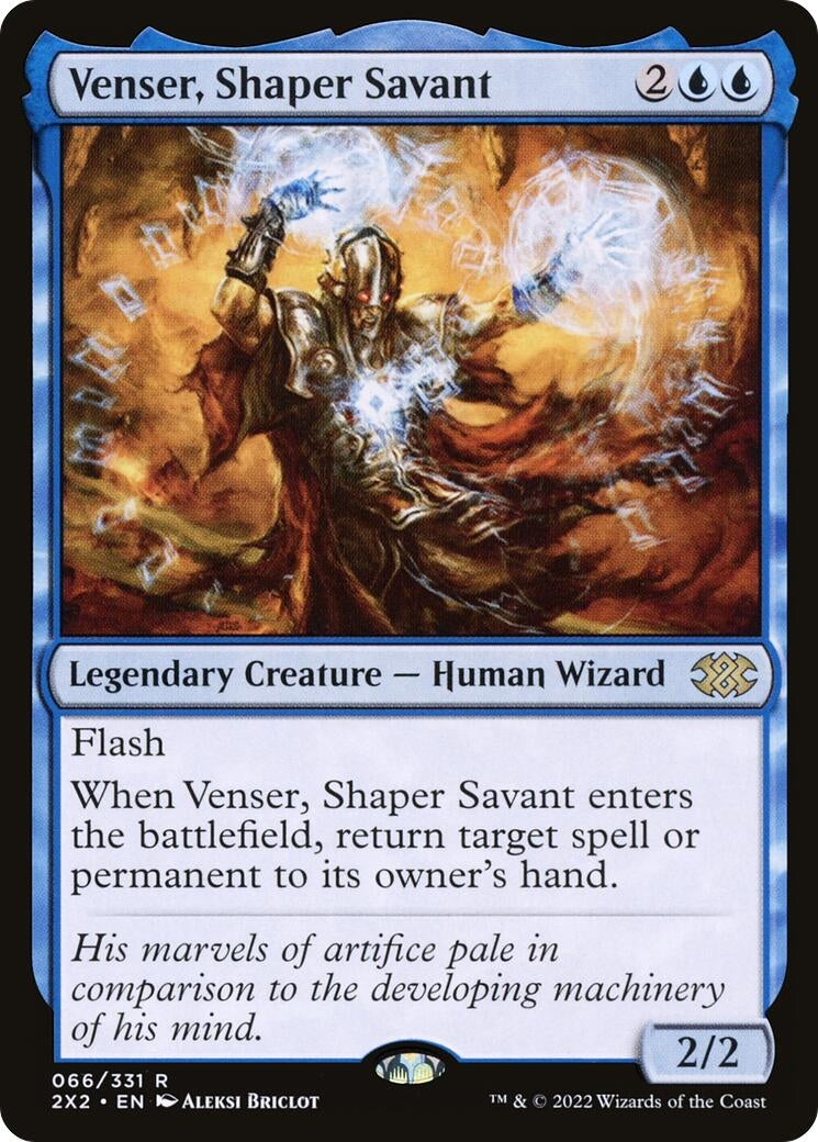 Venser, Shaper Savant (66) (2X2)