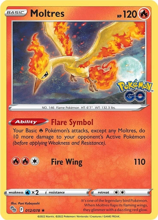 Moltres (012/078) (PGO)