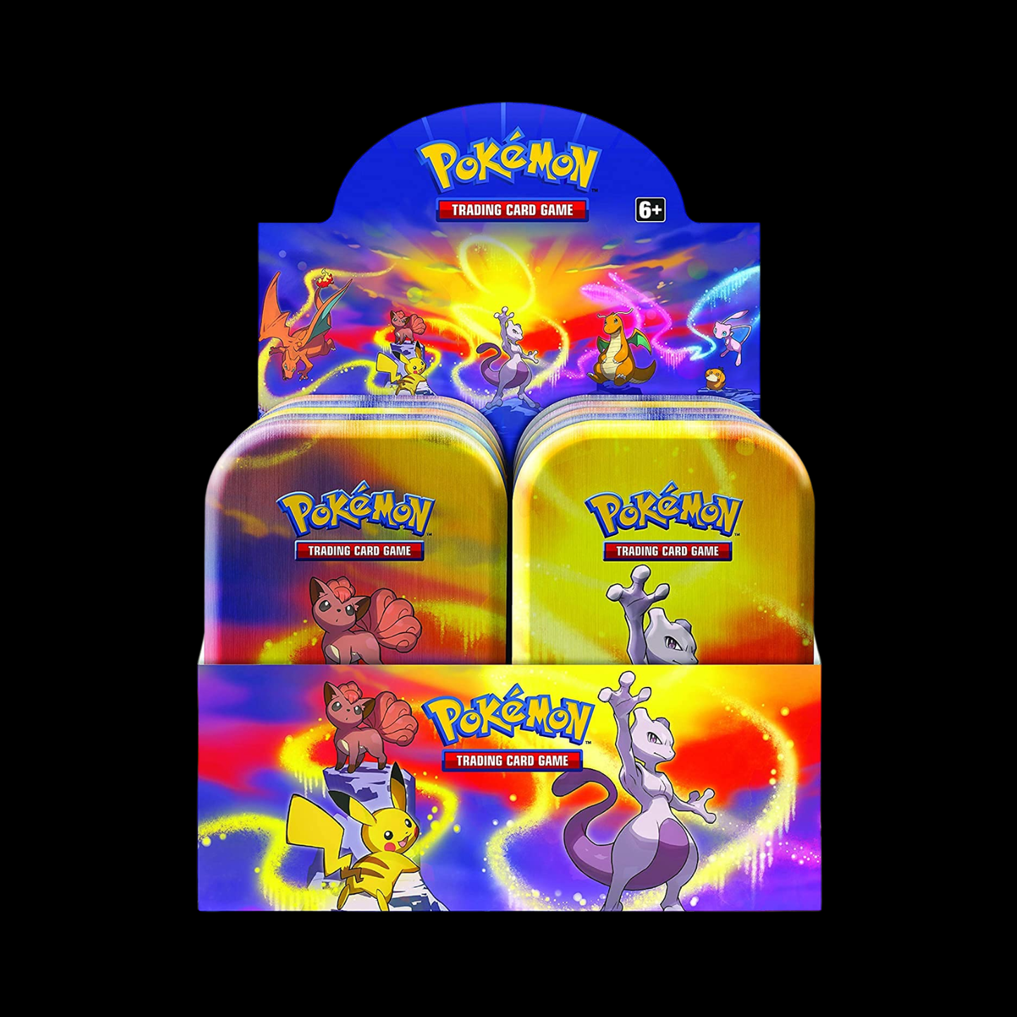 Pokemon Sword & Shield Kanto Power Mini Tin Display