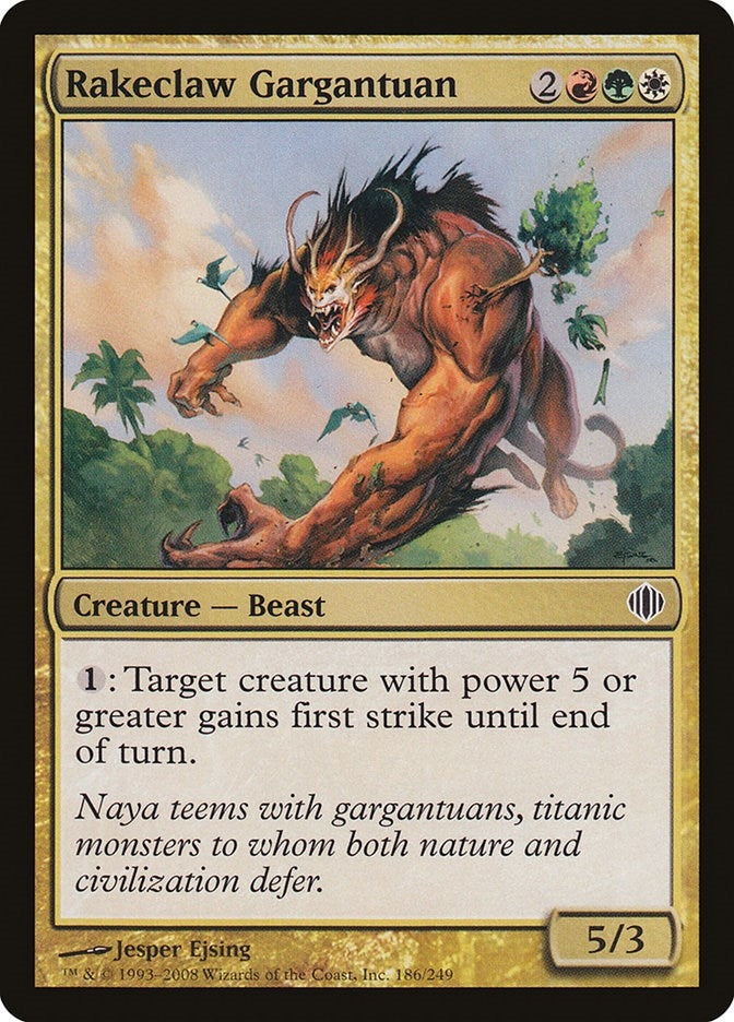 Rakeclaw Gargantuan (186) (ALA)