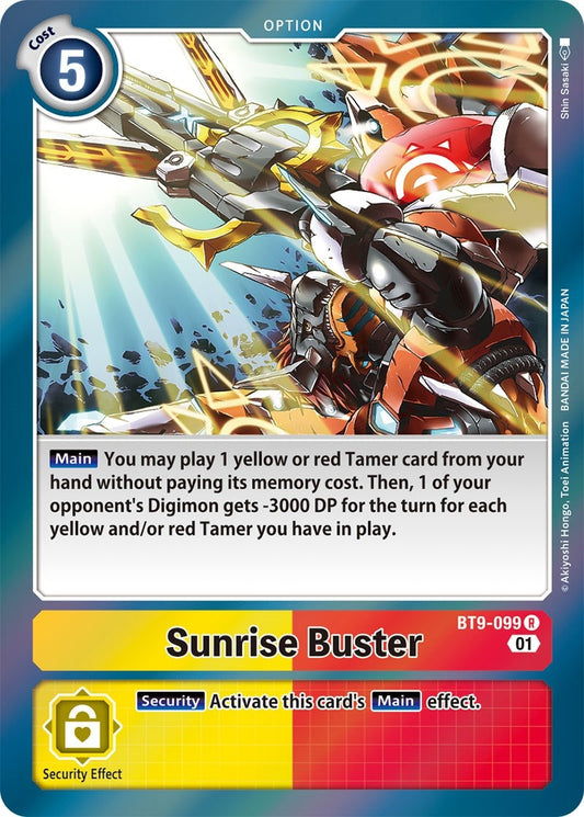 Sunrise Buster (BT9-099 R) (BT09)