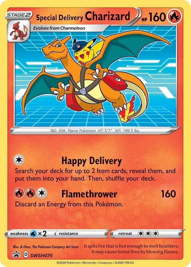 Special Delivery Charizard - SWSH075 (SWSH075) (SWSD)