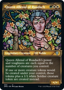 Queen Allenal of Ruadach (Textured Foil) (350) (DMU)