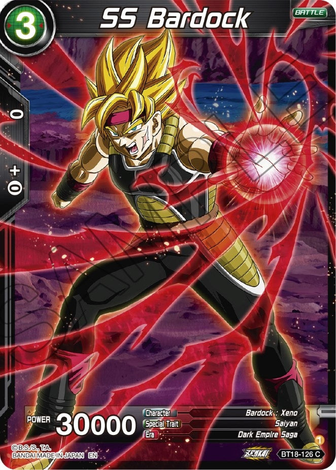 SS Bardock (BT18-126) (Dawn of the Z-Legends) (DBS-B18)