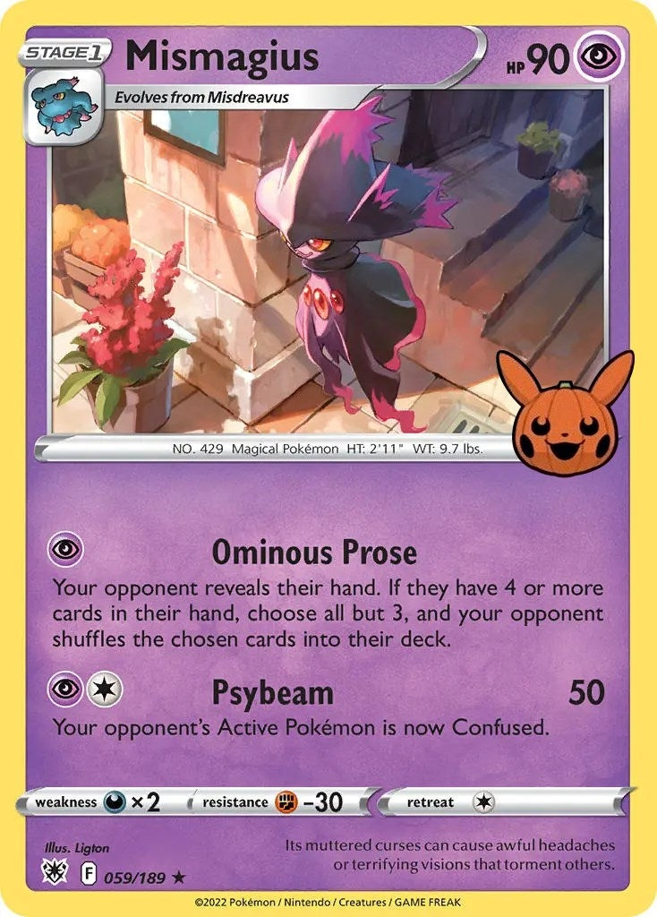 Mismagius (059/189) (Trick or Trade BOOster Bundle) (TTBB)