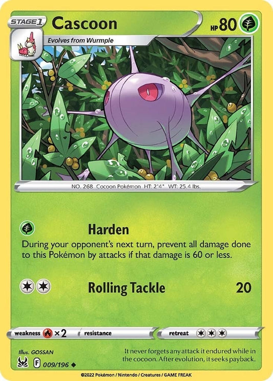 Cascoon (009/196) (SWSH11)