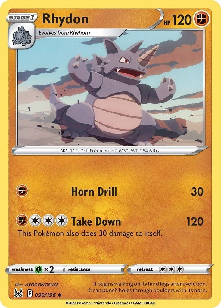 Rhydon (090/196) (SWSH11)