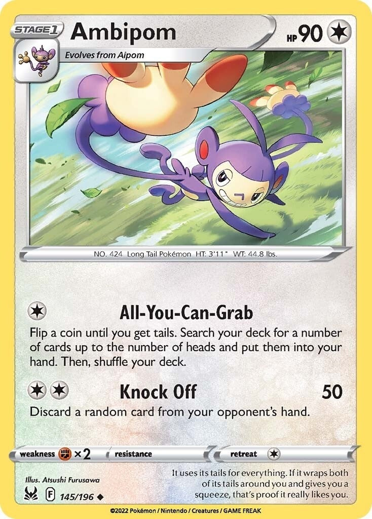 Ambipom (145/196) (SWSH11)