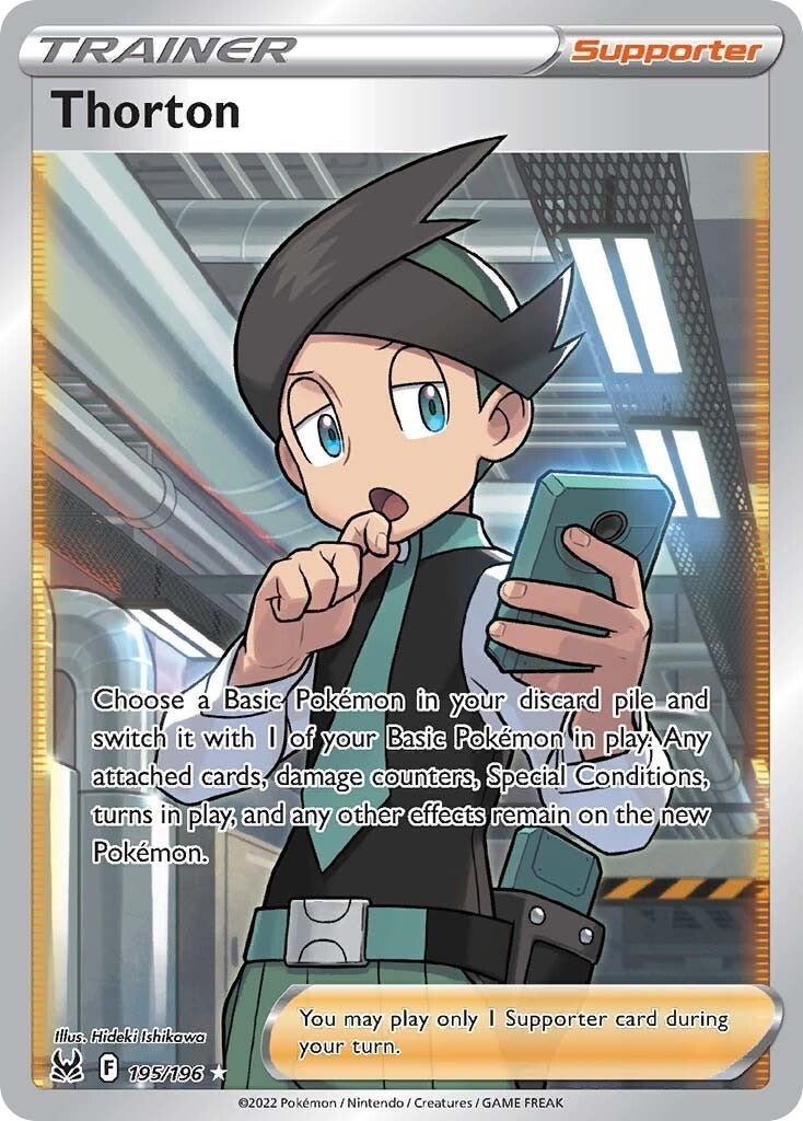 Thorton (Full Art) (195/196) (SWSH11)