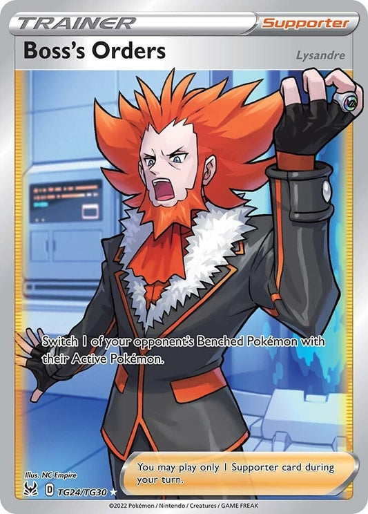 Boss's Orders (TG24/TG30) (SWSH11: Lost Origin Trainer Gallery) (SWSH11: TG)