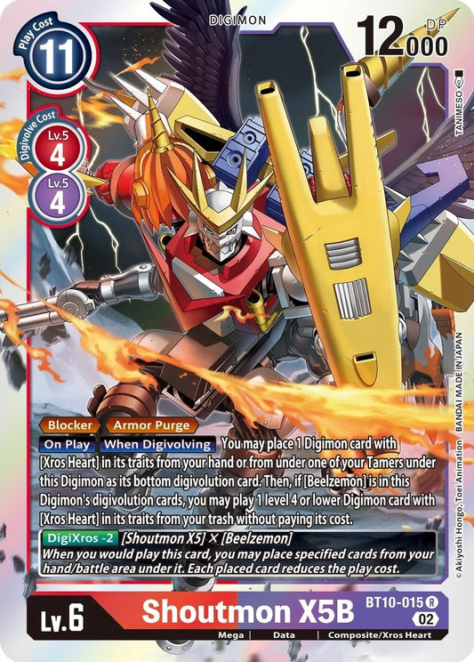 Shoutmon X5B (BT10-015 R) (BT10)