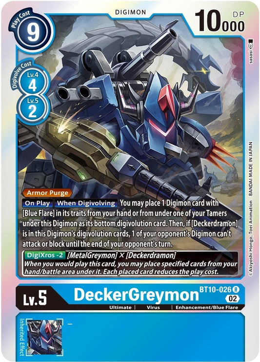 DeckerGreymon (BT10-026 R) (BT10)