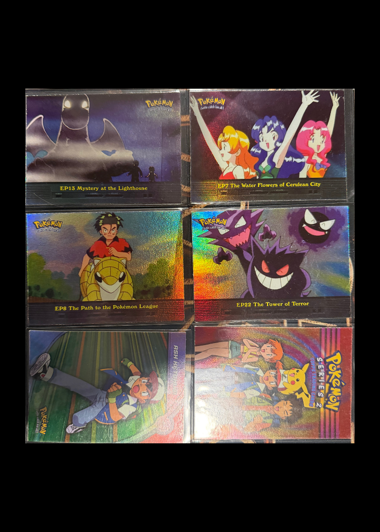 Pokemon x30 Anime Topps / Crome / Non Sports Card Bundle