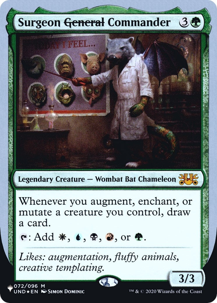 Surgeon ~General~ Commander (072/096) (LIST)
