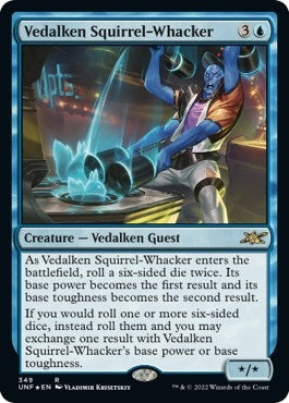 Vedalken Squirrel-Whacker (Galaxy Foil) (349) (UNF)