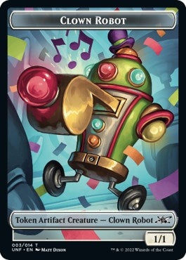 Clown Robot Token (003) (3) (UNF)