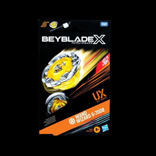 Beyblade X Wand Wizard 5-70DB UX Starter Pack Set
