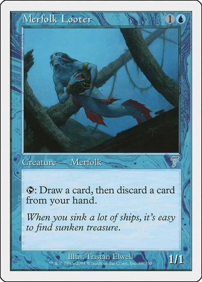 Merfolk Looter (89) (7ED)