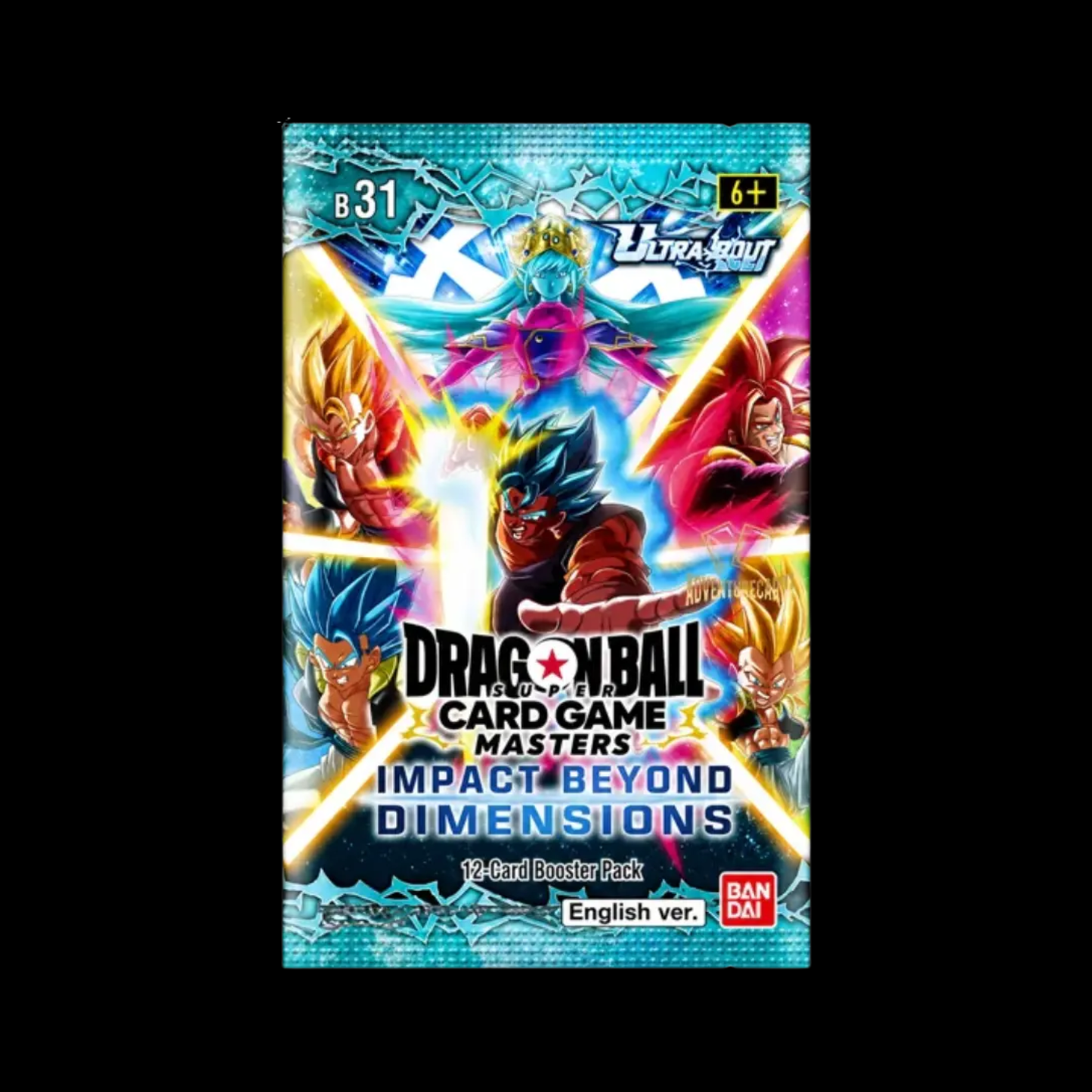 Dragon Ball Super Masters Impact Beyond Dimensions B31 Ultra Bout Set 4 Booster Pack