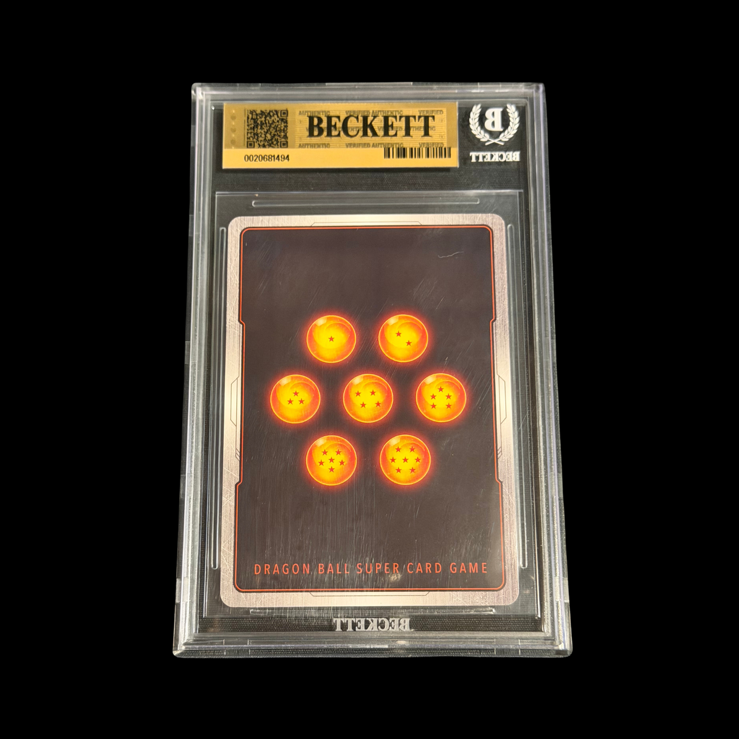 Dragon Ball Super Masters Slab SS4 Vegito, A Light In The Dark BT18-147 BGS 9.5 Gem 2026