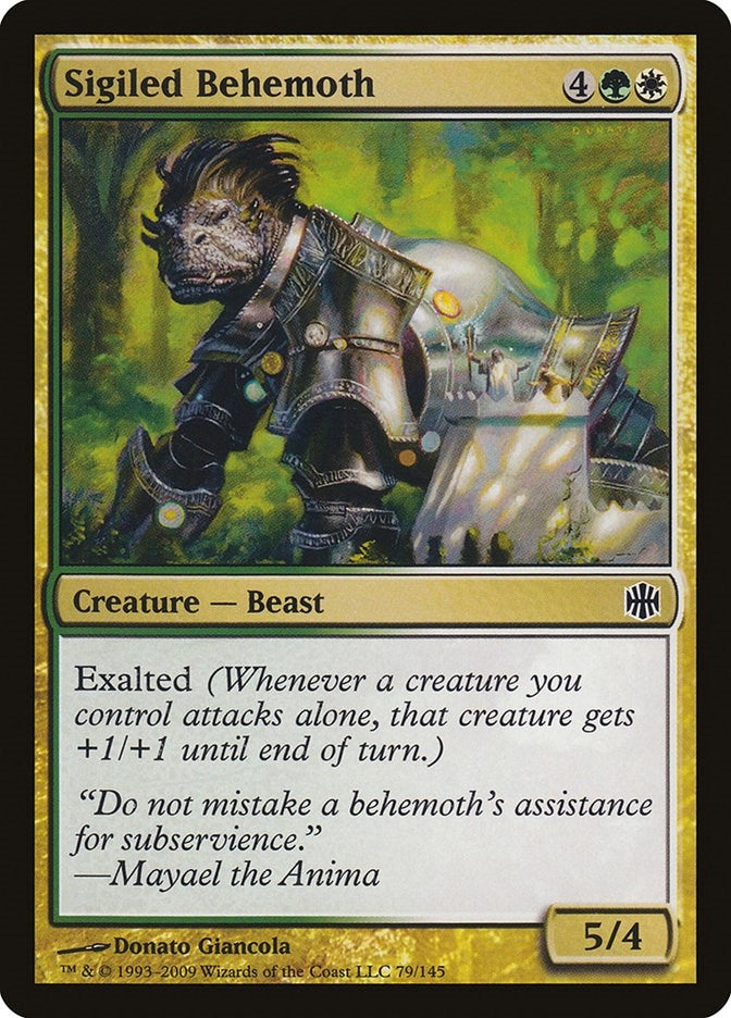 Sigiled Behemoth (79) (ARB)