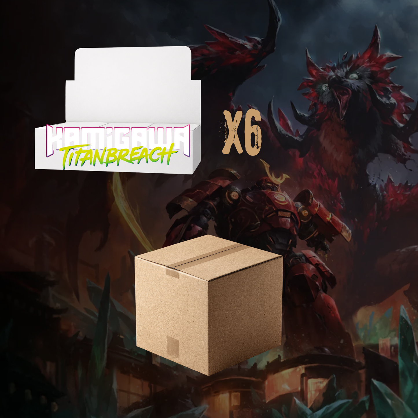 MTG Magic The Gathering Kamigawa Titanbreach 6x Play Booster Box Sealed Case (Ships June 2027)