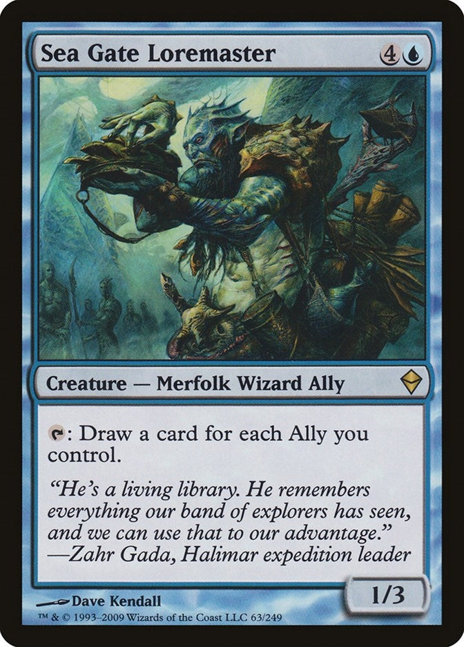Sea Gate Loremaster (63) (ZEN)