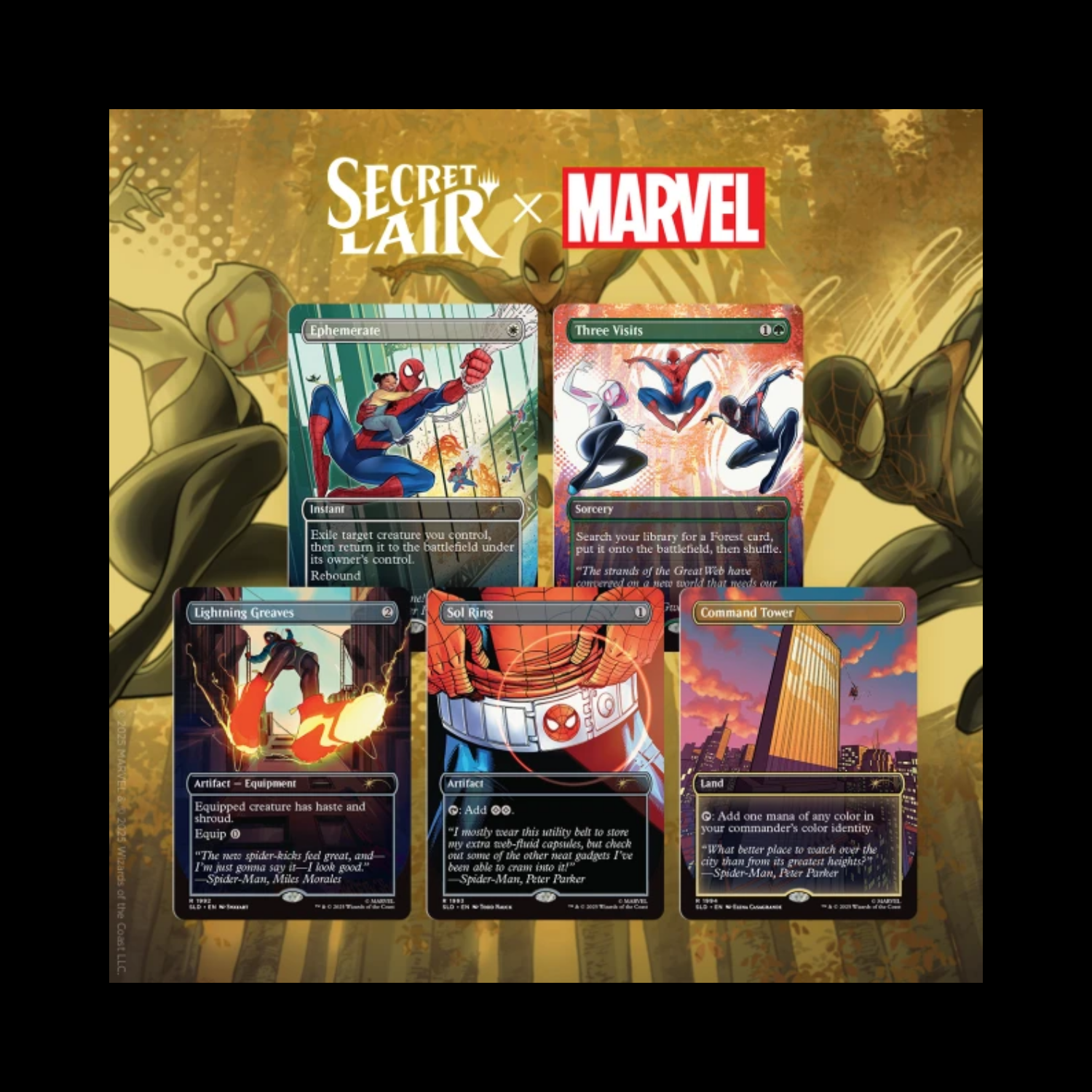 MTG Magic The Gathering Secret Lair Spider-Man: Heroic Deeds Sealed  Card  Dynasty
