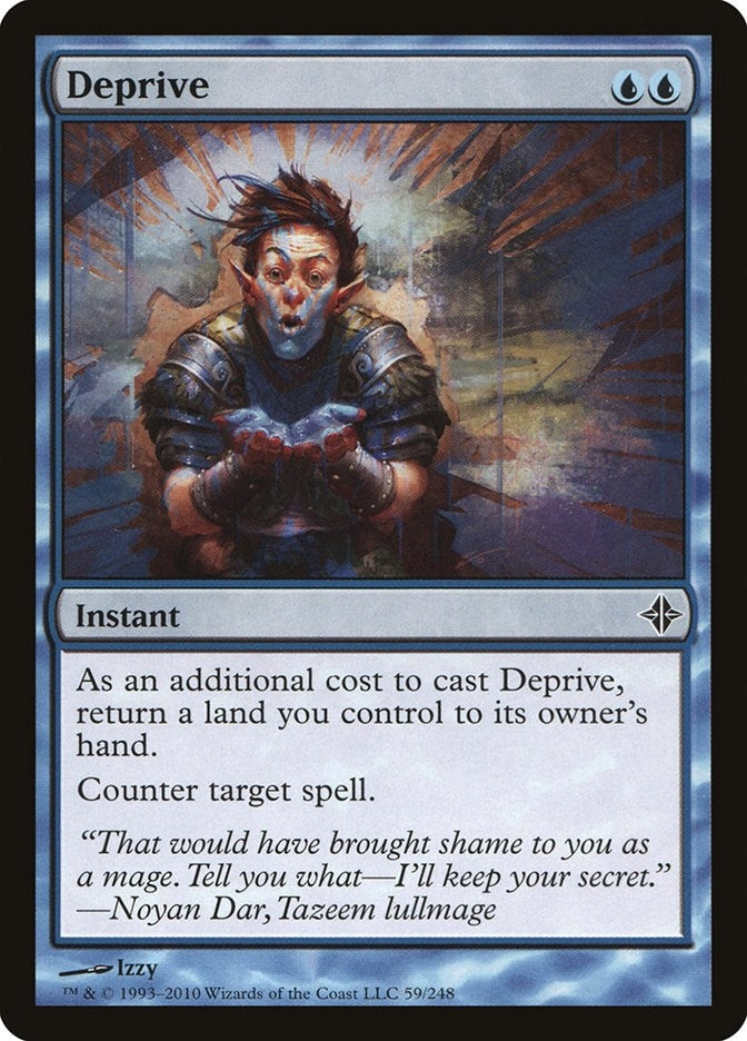 Deprive (59) (Rise of the Eldrazi) (ROE)