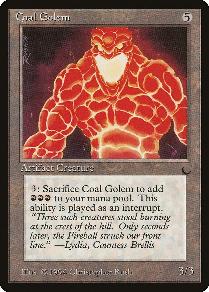 Coal Golem (DRK)