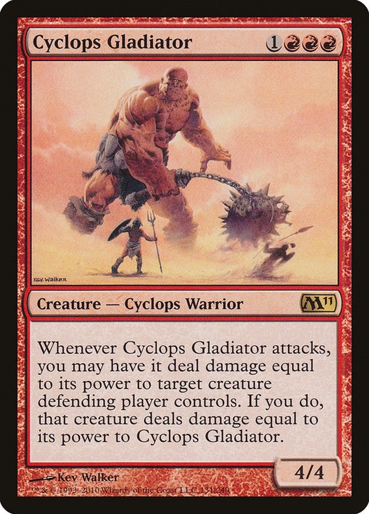 Cyclops Gladiator (131) (Magic 2011 (M11)) (M11)