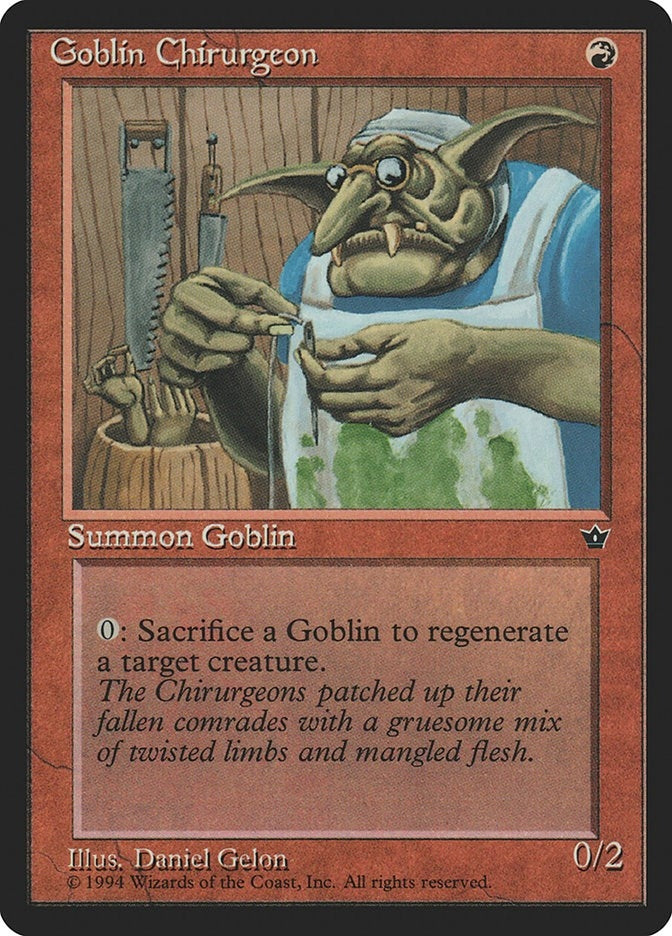 Goblin Chirurgeon (Gelon) (FEM)