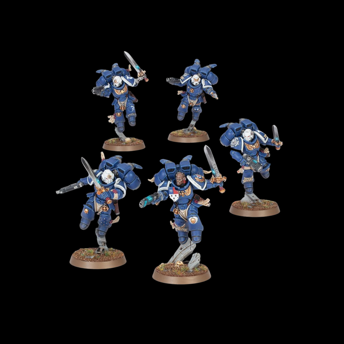 Warhammer 40K Vanguard Veteran Squad with Jump Packs