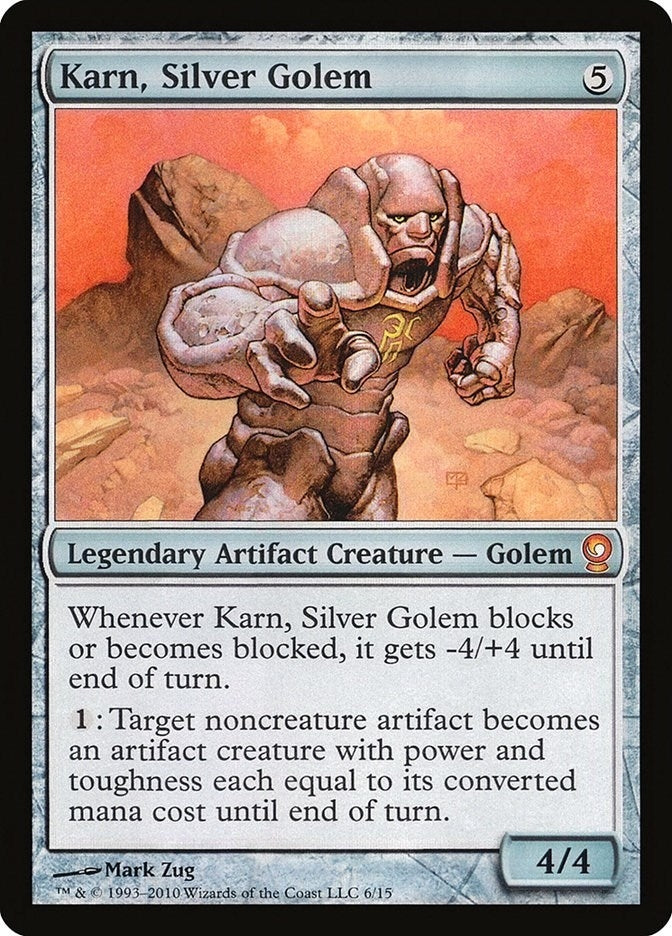 Karn, Silver Golem (6) (V10)