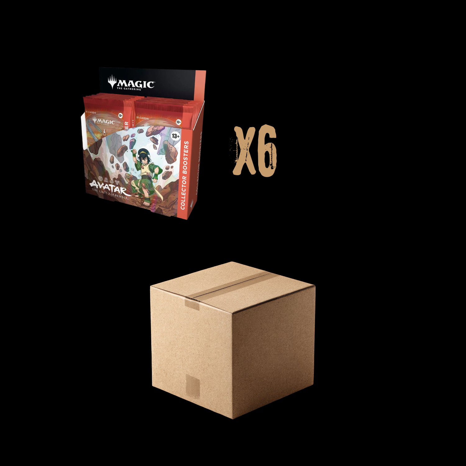 MTG Magic The Gathering Avatar The Last Airbender 6x Collector Booster –  Card Dynasty