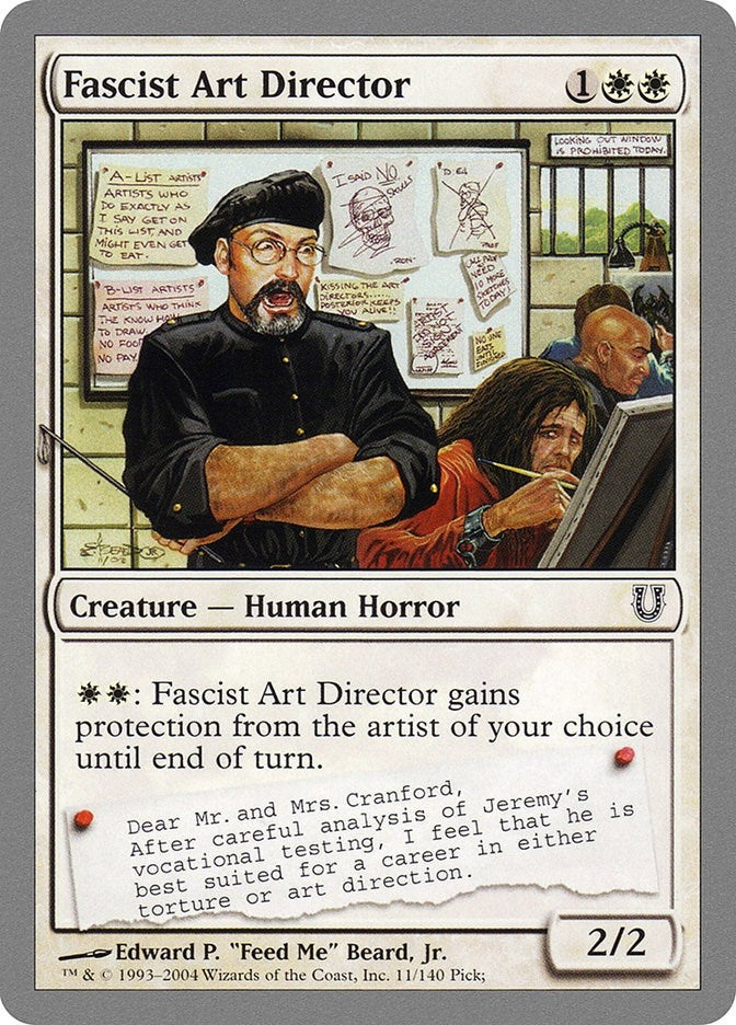 Fascist Art Director (11) (UNH)